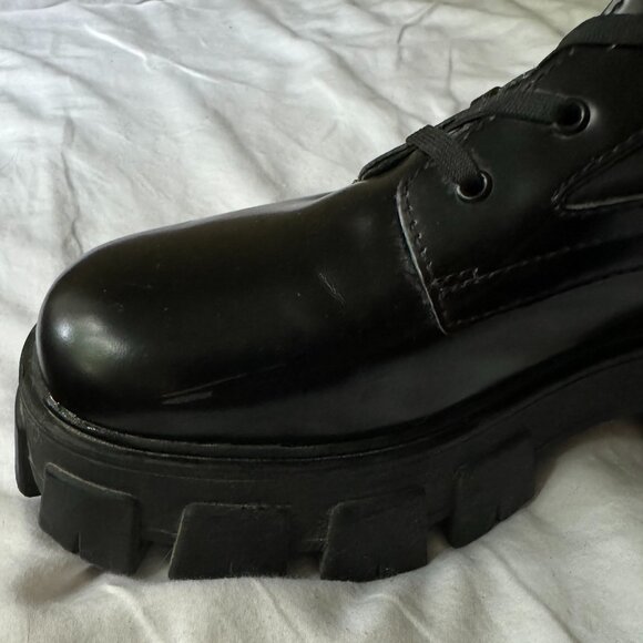 Marc Fisher Hi Fashion Combat Boots - Picture 5 of 10